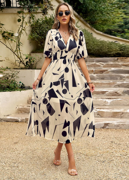 Estela | Vestido midi floral