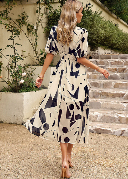 Estela | Vestido midi floral