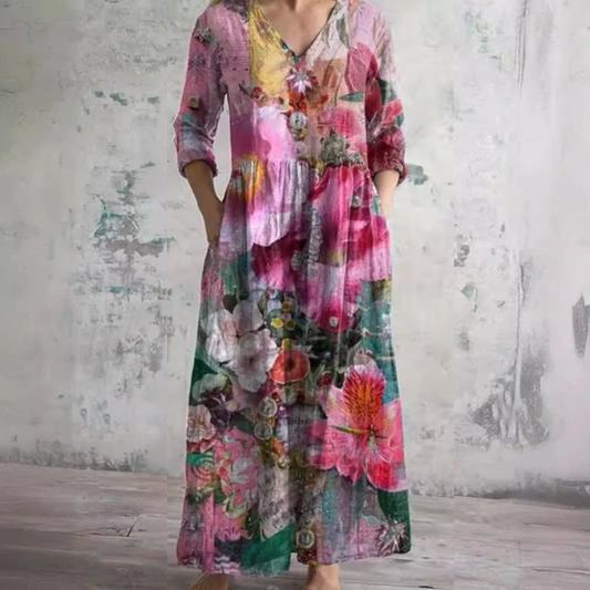 Sara™ | Vestido floral de verano