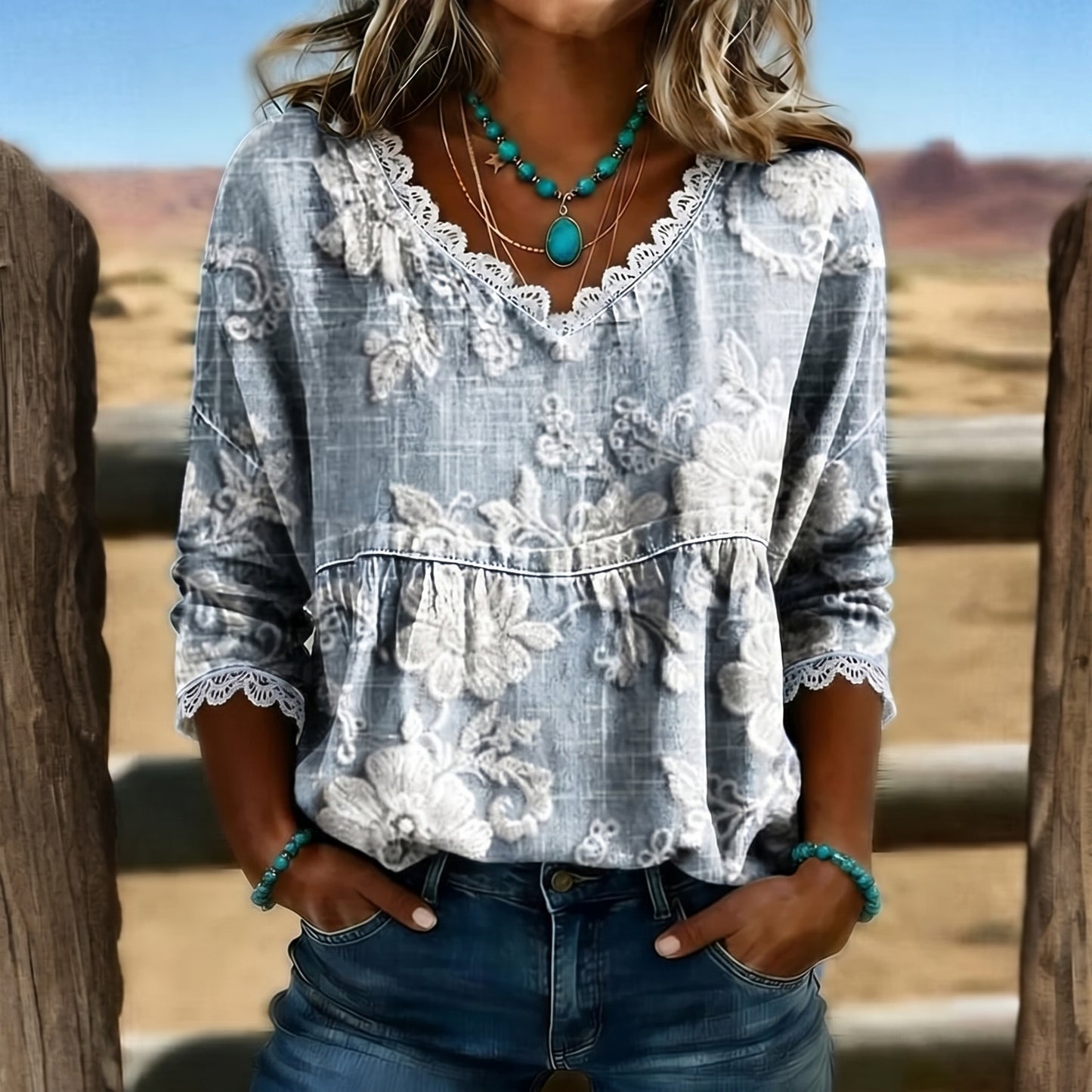 Vega | Blusa informal vintage