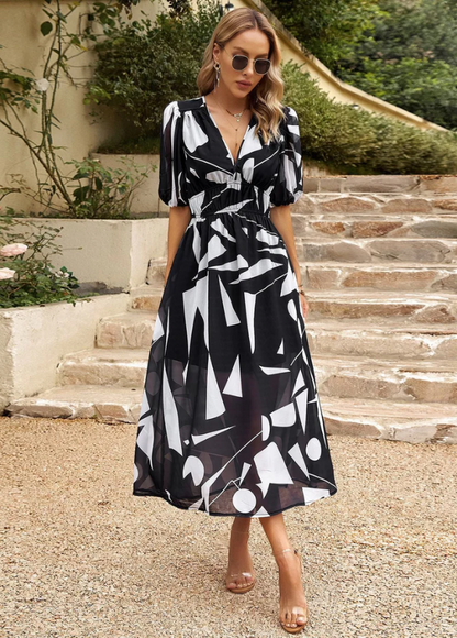 Estela | Vestido midi floral