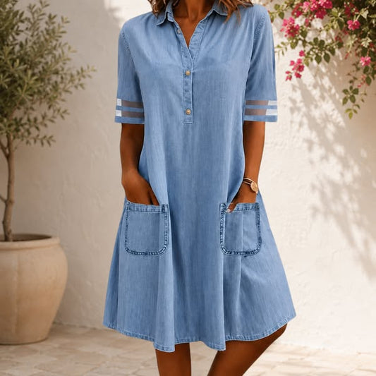 Serena | Vestido tipo camisa