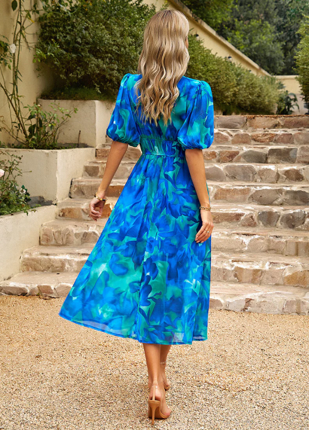Estela | Vestido midi floral