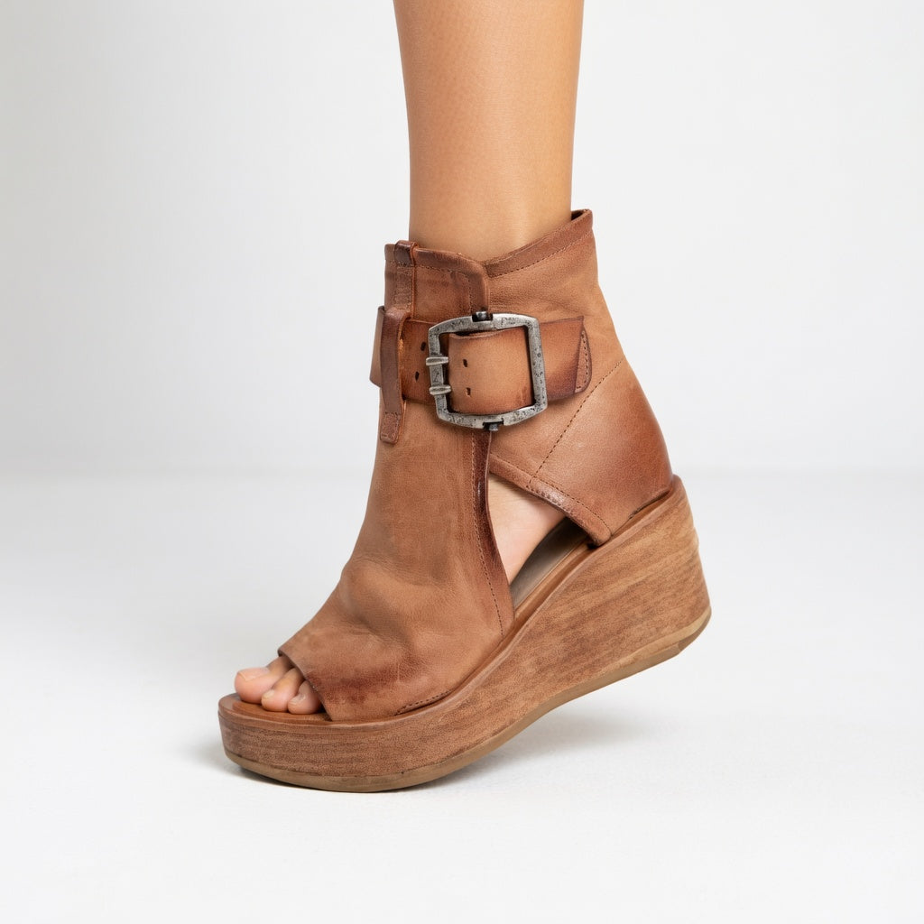 Orélisse™ — Botines de cuña abierta de estilo moderno