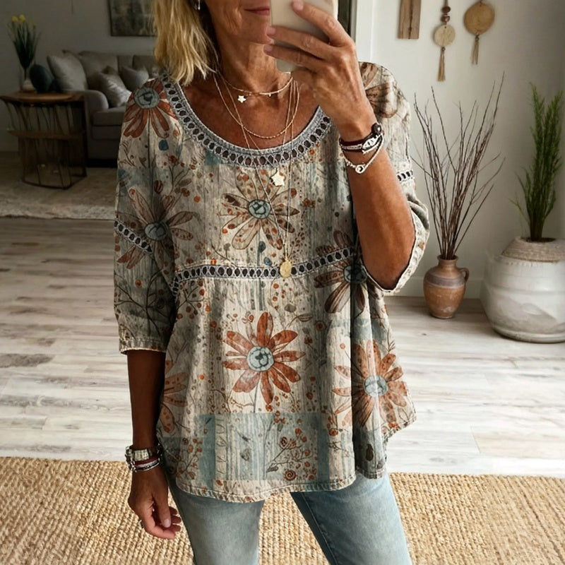 Sofía | Blusa informal vintage