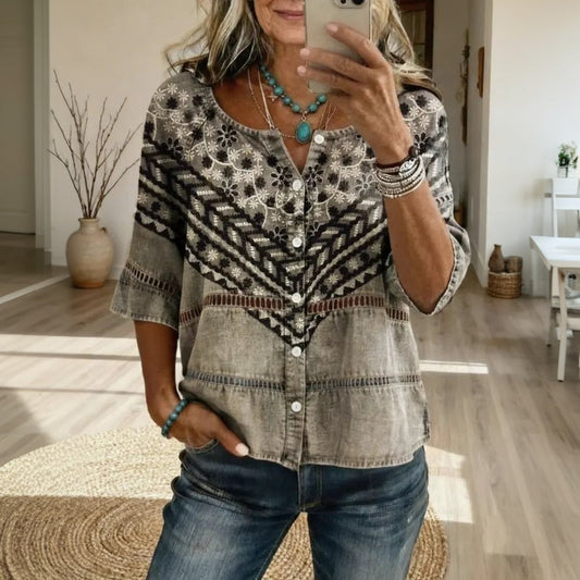 Martina | Blusa informal vintage