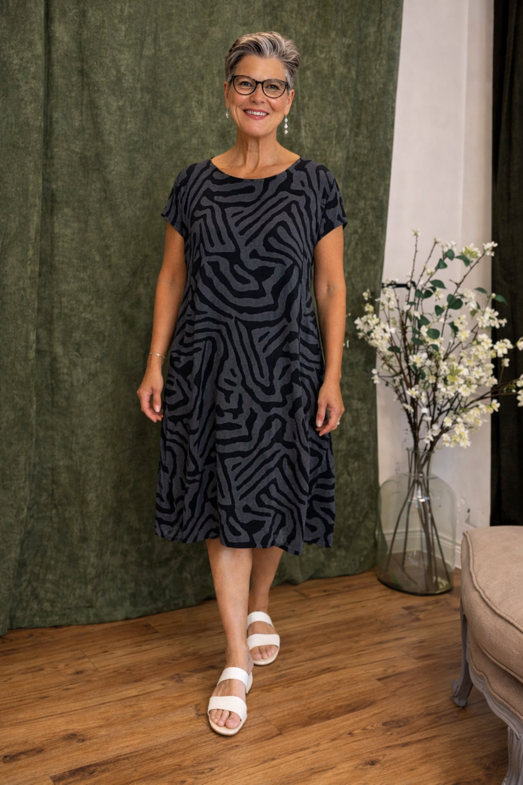 Sara™ | Vestido midi de verano