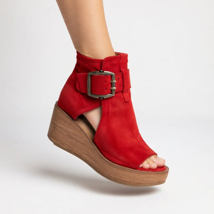 Orélisse™ — Botines de cuña abierta de estilo moderno
