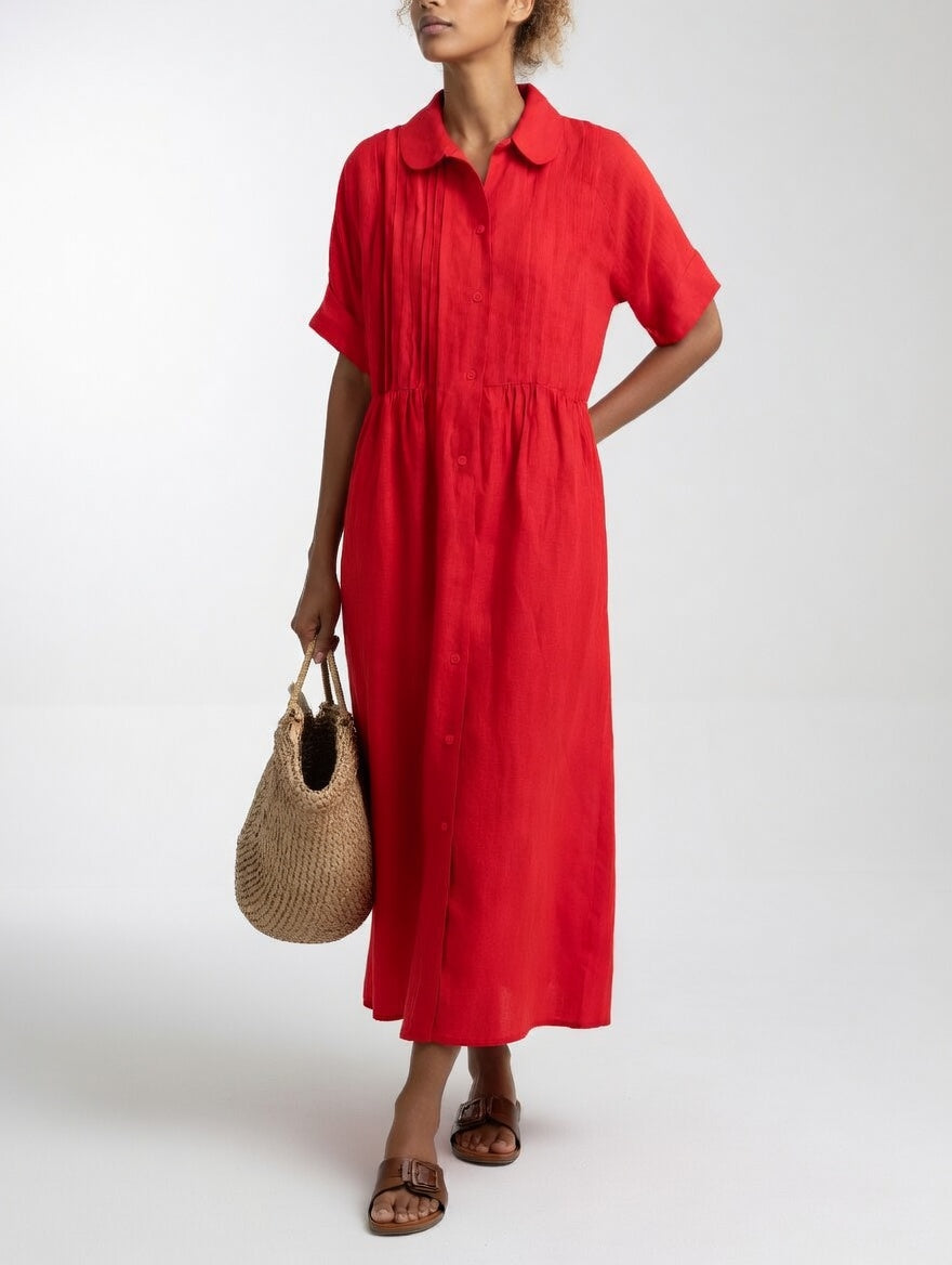 Lysandra™ — Vestido camisero