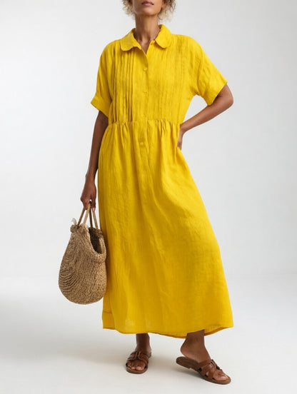 Lysandra™ — Vestido camisero