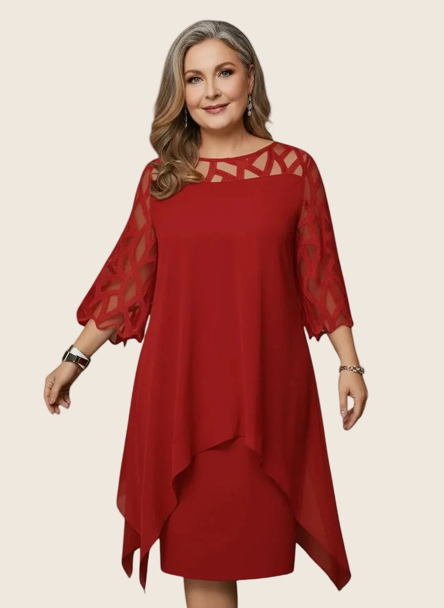Elara | Vestido midi elegante y cómodo