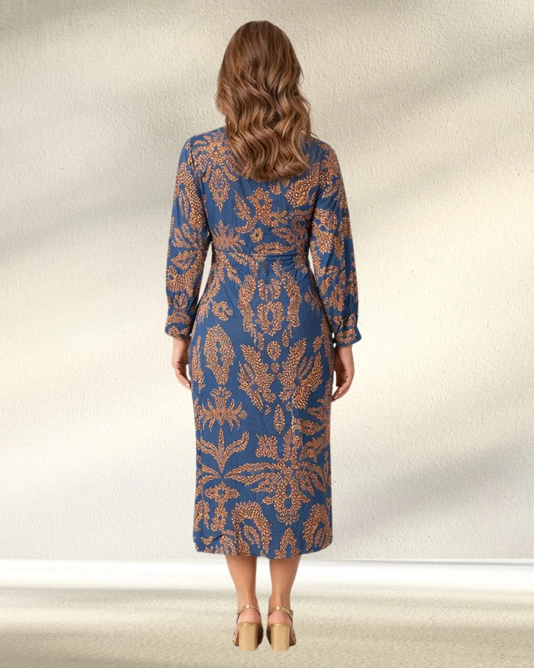 Isadora™ | Vestido Midi Elegante con Estampado