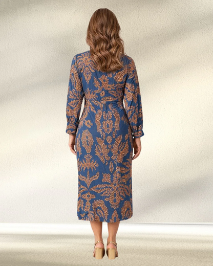 Isadora™ | Vestido Midi Elegante con Estampado