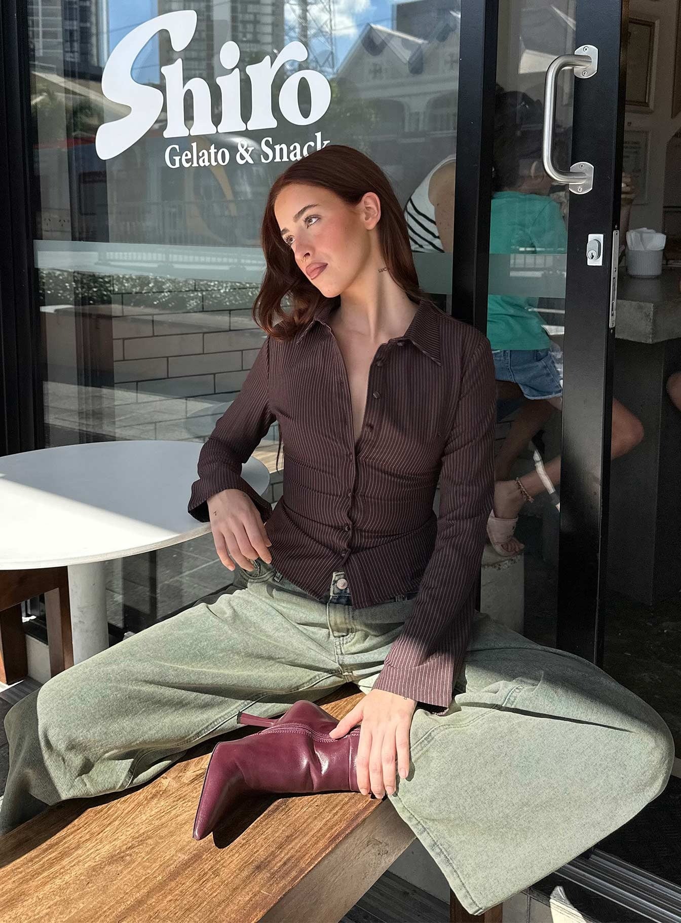 Lenia | Blusa con mangas anchas