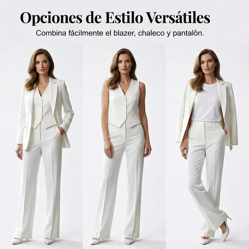 Ana Luisa | Elegante traje de tres piezas