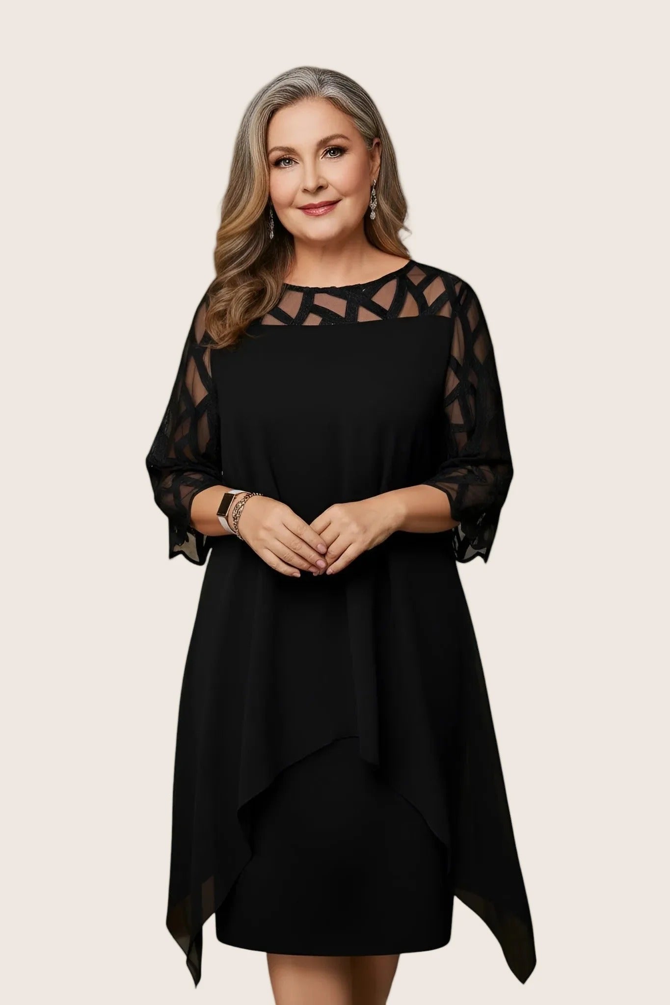 Elara | Vestido midi elegante y cómodo