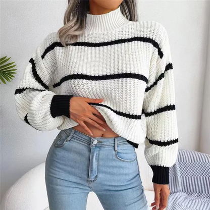 Lina | Suéter de rayas para mujer Precio de venta 49,95 euros Precio normal