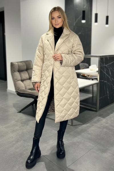 Valentina | Abrigo premium con estampado de leopardo