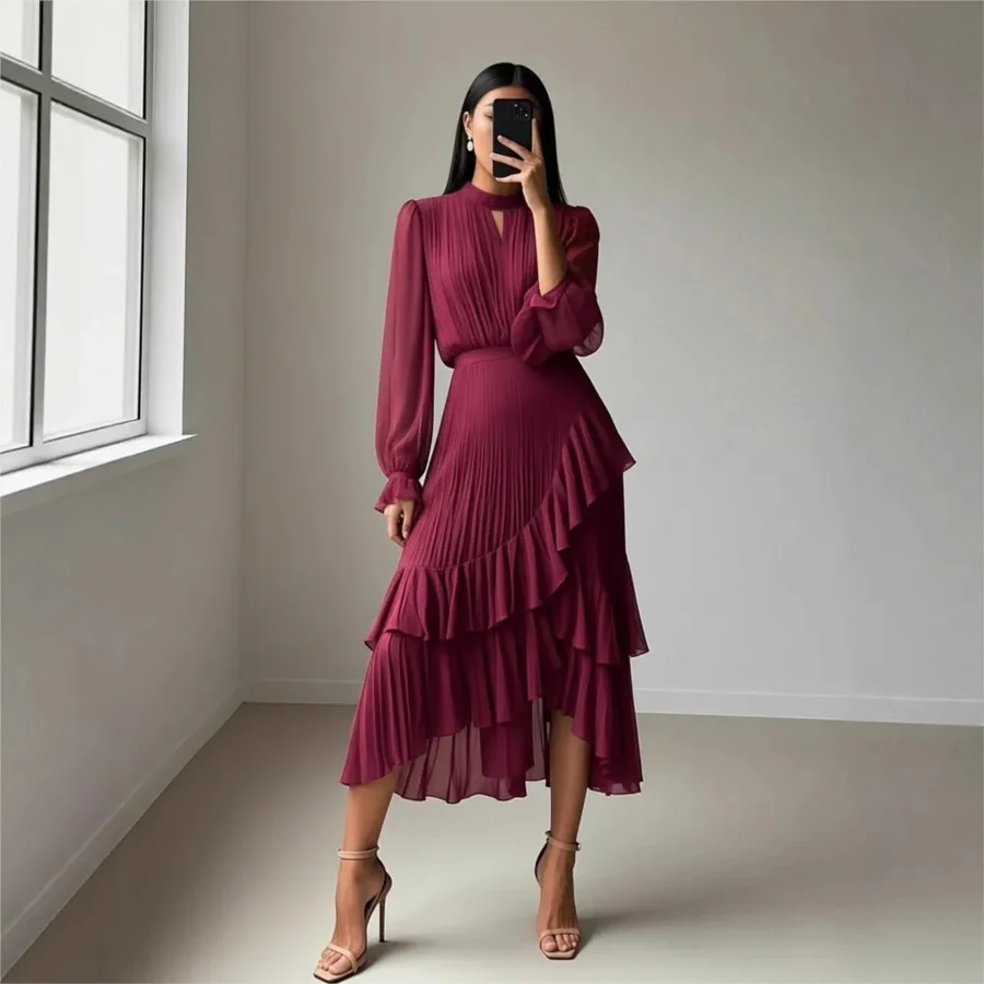 Noa ™ | Vestido Plisado Elegante