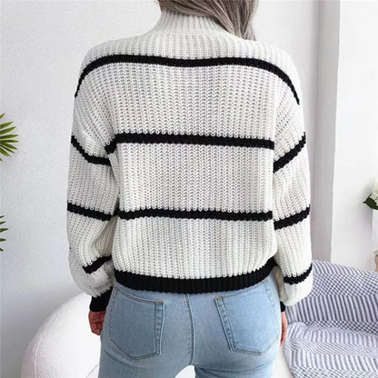 Lina | Suéter de rayas para mujer Precio de venta 49,95 euros Precio normal
