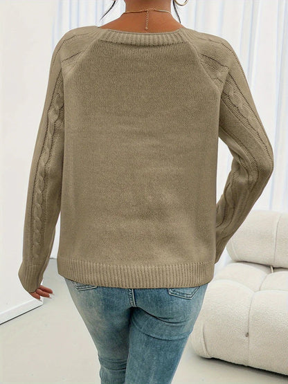Lotte | Elegantes suéteres de invierno de punto trenzado