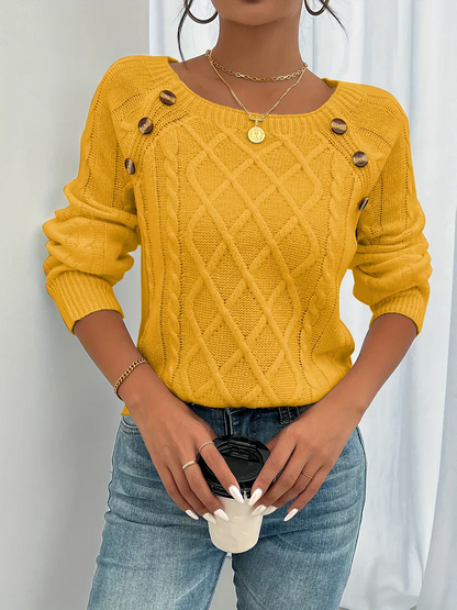 Lotte | Elegantes suéteres de invierno de punto trenzado