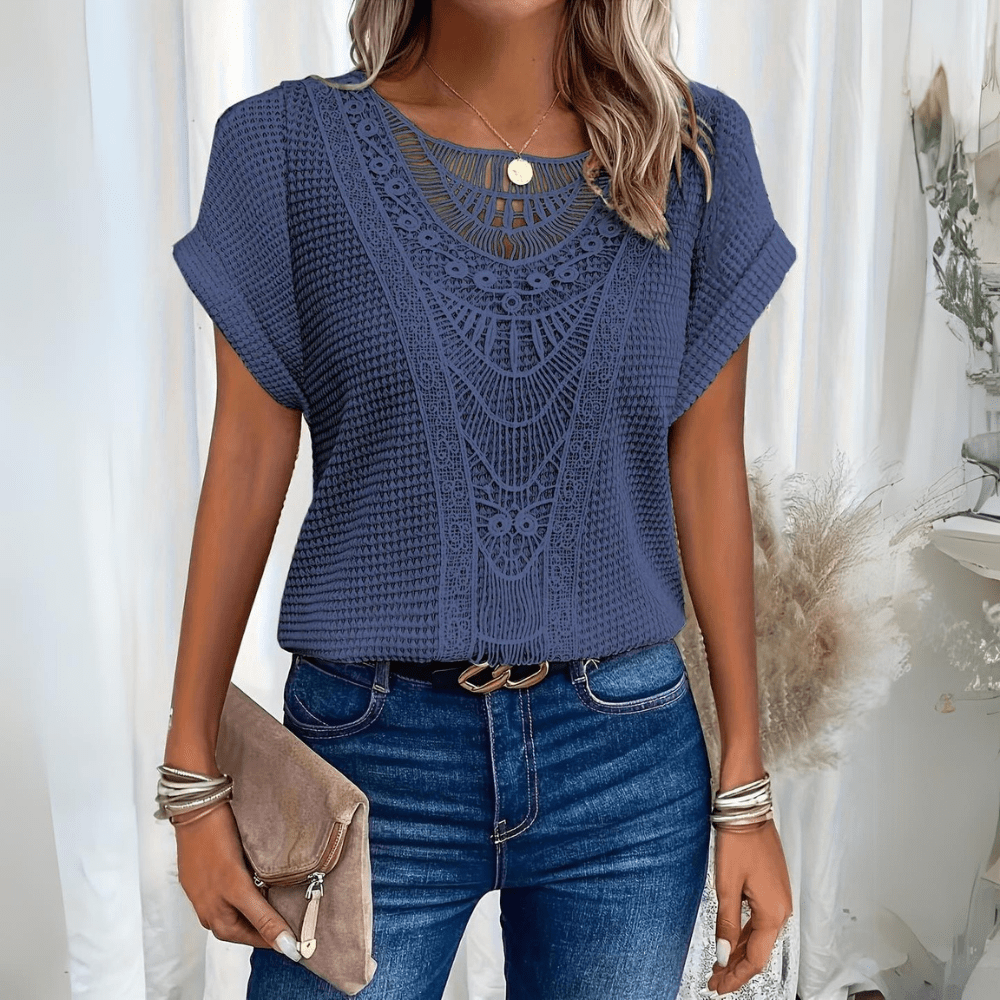 Sofía | Blusa elegante de encaje