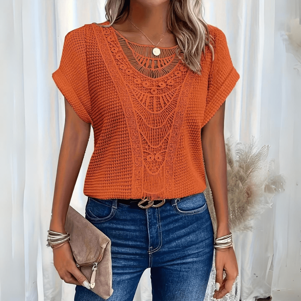 Sofía | Blusa elegante de encaje